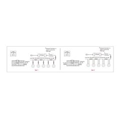 Baliza empotrable Led 0,6W IP67 12V Blanco Cálido