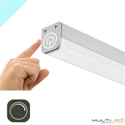 Barra lineal led touch sensor 7W 12V 30cm Blanco Frío