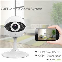 Camara IP Wifi 3,6MM 110º Wideangle + Audio integrada en app para sistemas de alarma Kerui