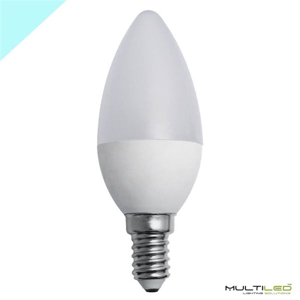 Bombilla Led Vela Eco 5W Blanco Frío E14