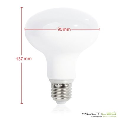 Bombilla Led R95 15W Blanco Frío E27