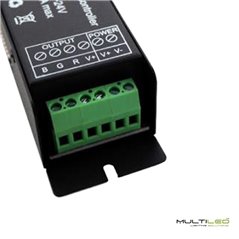 Controlador decodificador DMX 512 RGB 12V-24V RJ45 18A