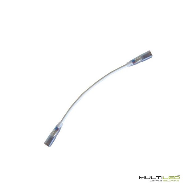 Conector de union con cable para tira led SMD5050 220V Monocolor