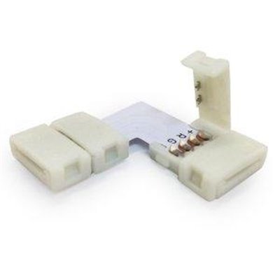 Conector rapido tira led SMD5050 RGB en L