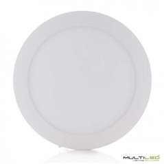 Plafón Downlight Led de superficie 20W Blanco Neutro