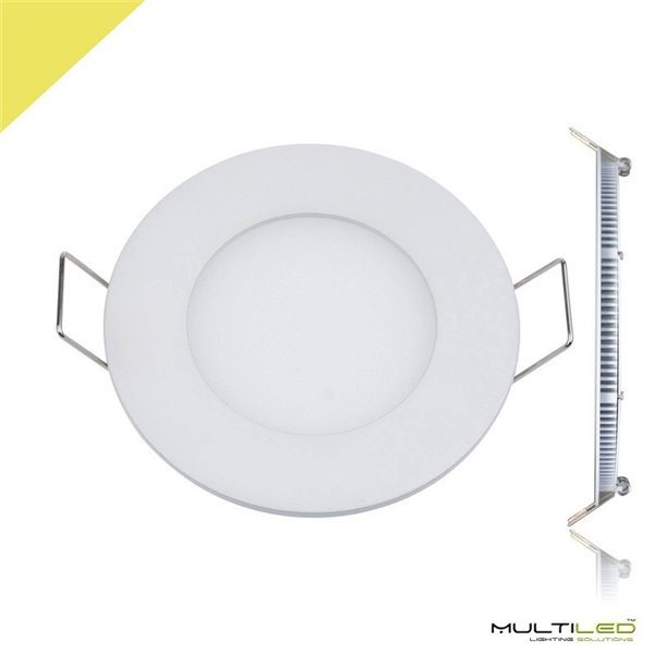 Empotrable Downlight Led 5W Extraplano Eco Blanco Cálido