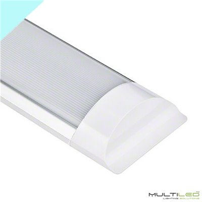 Regleta lineal plana Led de superficie SMD2835 40W - 120cm Blanco Frío