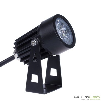 Foco LED Exterior y Jardin con Pincho 3W IP65 Blanco Frío