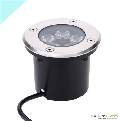 Foco empotrable de suelo Led 5W Blanco Frío