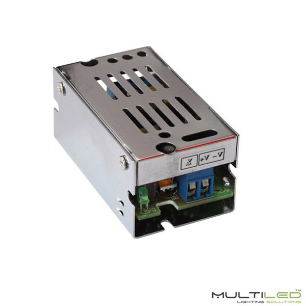 Fuente de alimentación tira led 12V 15W 1.2A IP20