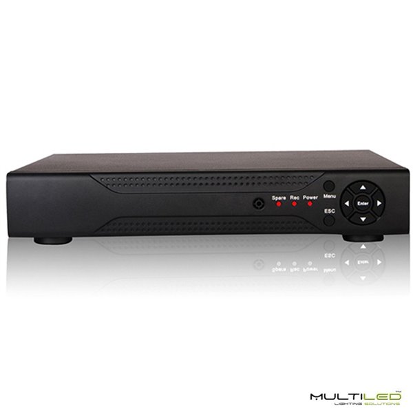 Grabador Hibrido HVR AHD-NVR-DVR de 4 Canales vision internet y movil