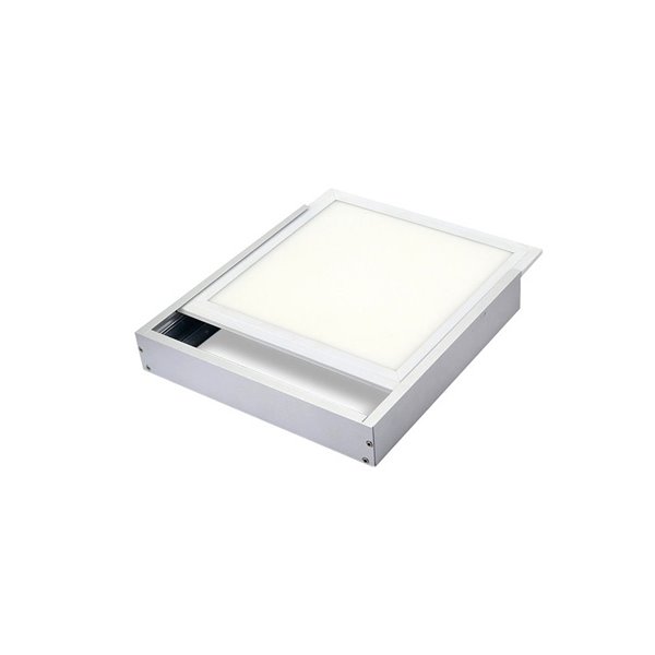 Kit de superficie para panel led 30X30cm Blanco