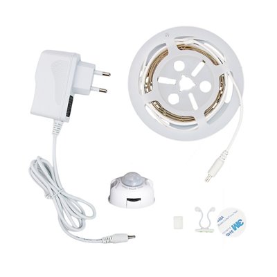 Kit tira led 3/mts + regulador táctil Blanco Cálido