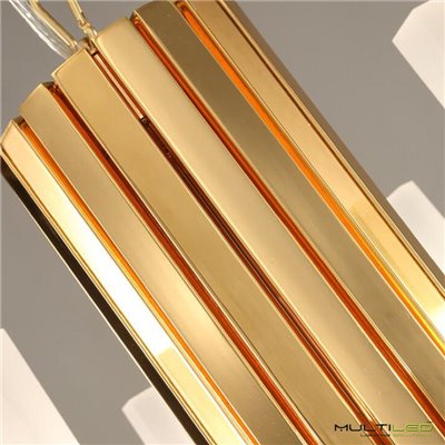 Lampara Colgante araña moderna Led G4 de 36 brazos dorada Ø1020 Fallon