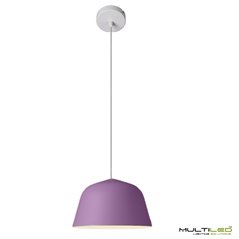 Lampara Colgante de techo moderna E27 ø400mm Masha Purple