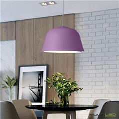 Lampara Colgante de techo moderna E27 ø400mm Masha Purple