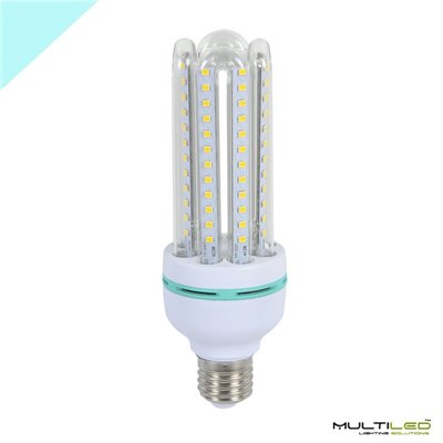 Bombilla Led Corn Tipo CFL 16W SMD2835 Blanco Frio E27