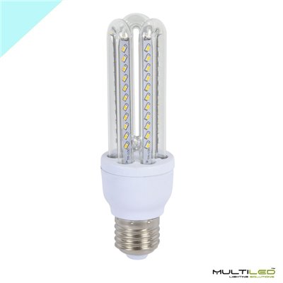 Bombilla Led Corn Tipo CFL 7W SMD2835 Blanco Frio E27