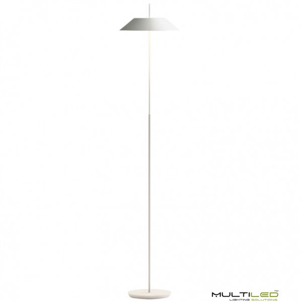 Lampara Led de Pie Blanca retro Mayfair 7W