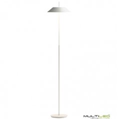 Lampara Led de Pie Blanca retro Mayfair 7W