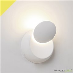 Aplique Led de Pared 5W Modelo Hugo 360 grados Blanco