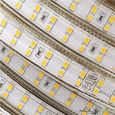 Bobina 50 Mts tira Led SMD2835 Blanco Frio 180/LM 220V