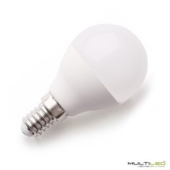 Bombilla Led Globo Mini Eco 7W E14 G45 Blanco Cálido