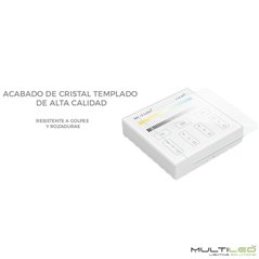 Controlador regulador Mi-Light  CCT Dual Wifi a pilas táctil  de superficie