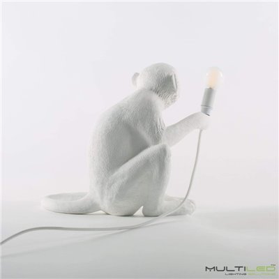 Lampara de mesa Mono Monkey Savage Resina