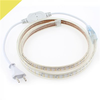 Tira led SMD2835 180l/m IP67 220V 12mm Blanco Cálido (POR METRO)