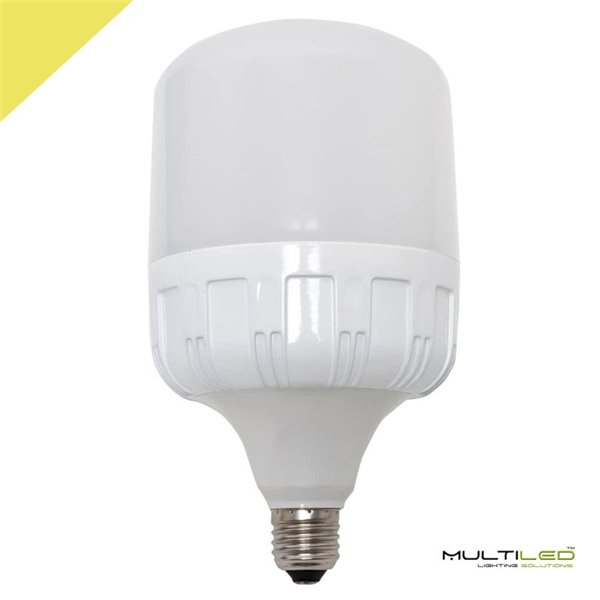 Bombilla LED 48W T140 E27 Blanco Calido