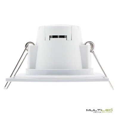 Empotrable Downlight Led 5W Blanco Frio Niquel IP54