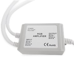 Amplificador para tira led RGB IP67 12V/24V 4A*3(MAX)
