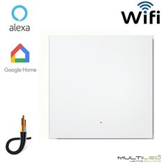 Pulsador 1 Zona Wifi Zigbee Blanco para sistemas Orvibo (200W zona), compatible con Alexa y Google Home
