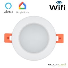 Foco Downlight Fijo Wifi Zigbee 5W CCT 2700k-6500k Orvibo, compatible con Alexa y Google Home