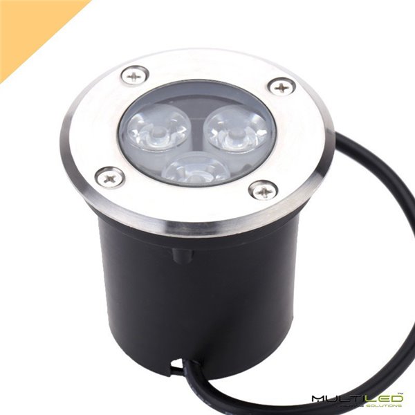 Foco empotrable de suelo Led 3W Blanco Neutro