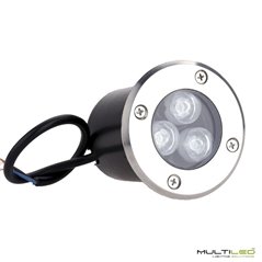 Foco empotrable de suelo Led 3W Blanco Neutro