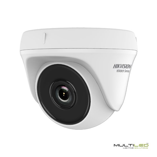Cámara Domo BNC 4 en 1 1080p Hikvision 1/3" Lente 2.8 mm EXIR IR LEDs Alcance 30 m