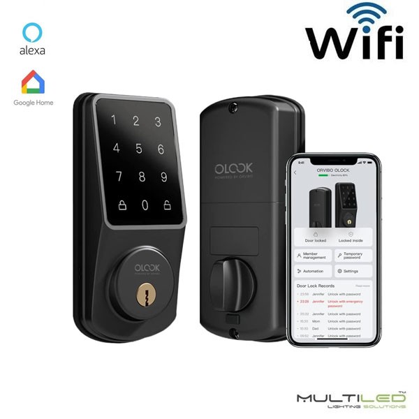 Cerradura inteligente Olock Wifi para sistemas domoticos Orvibo y